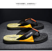 Verano nuevas zapatillas moda masculina casual playa chanclas para hombre. - details 13