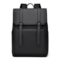 Mochila de viaje de gran capacidad, bolso de hombro doble, otoño, nuevo Color sólido, moda Simple - details 2