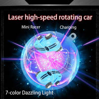 Mini coche giratorio Flash Racer 360, rotación de acrobacias, Flip Racers con luz, modelo de carreras de coches de alta velocidad, juguete para niños, regalos - details 4