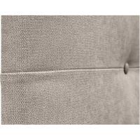 Cabecero de polipiel o tela, cabeceros tapizados, cama de lujo (tela beige, 150 cm (camas 150/160)) - details 3