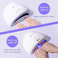 Lámpara UV LED Profesional LINMANDA Secador de Uñas en Casa Equipo de Manicura de Gel UV - details 0