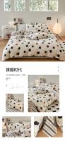 Juego de ropa de cama de algodón de alta calidad, funda de edredón individual, doble, tamaño Queen, juego de ropa de cama con estampado - details 16
