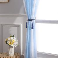 Cortinas opacas para salón, 2 piezas, cortinas aislantes del frío y el calor para dormitorio con pestañas gris claro - details 15