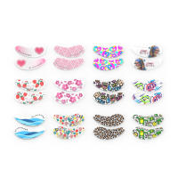 Se pueden reutilizar pegatinas multicolores con silicona elástica y un par de pegatinas para ojos con logotipos, suaves y cómodas. - details 25