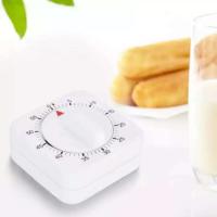 Temporizador nical cuadrado blanco con alarma de cuenta regresiva de 60 minutos para herramientas de horneado en casa de cocina - details 4