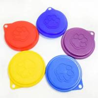 2 piezas Tapas de plástico para latas de comida para mascotas, suministros universales para latas, para perros, gatos y cachorros, 3 en 1 - details 4