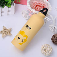 Termo portátil de 500ml para niños, botella de agua bonita para la escuela, frasco de vacío de animales encantadores para deportes al aire libre, Camping y senderismo - details 7