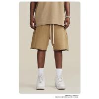 Ropa Stock Hombres 100% Algodón French Terry Vintage High Street Baggy Acid Wash Shorts - details 7
