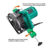 Abrazadera de posicionamiento de mano ajustable, Clip de fijación rápida ABS ligero, guía de Base verde, guía de borde para trabajador - details 8