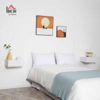 2 Mesitas de Noche Flotantes con 1 Cajón Diseño Montado en la Pared Estilo Moderno para Dormitorio 40x30x15 cm - details 3
