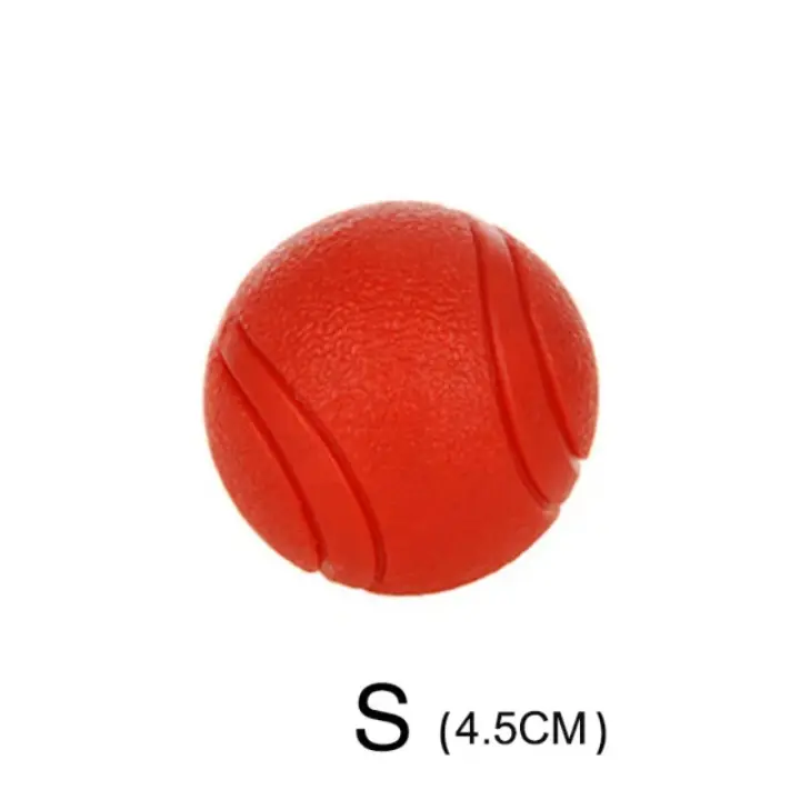 Bola de Masticar para Perros MADDEN S-XL Tamaños Sólidos de Goma Resistente al Masticado Juguete Interactivo para Entrenamiento de Perros - 1