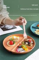 Platos Redivisibles de 3 Compartimentos Vajilla Segura para Cocina Adecuado para Adultos - details 2