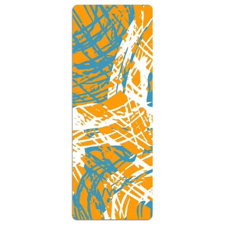 Estera de yoga ultrafina, vendedora, portátil, antideslizante, doble cara de goma de alta calidad - 1