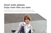 Gafas Inteligentes Ivanony Impermeables, Música, Reducción de Ruido, Soporte de Lente, Para Hombres y Mujeres - details 1
