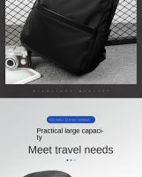 Mochila de negocios casual para hombres con gran capacidad y compartimento para computadora - details 5