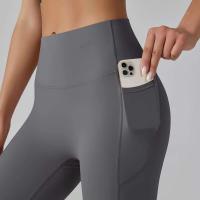 Hmidou-mallas de gimnasio con bolsillos para mujer, pantalones de Yoga, Fitness, cintura alta, Control de barriga, correr, entrenamiento - details 33