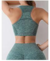 Conjunto de Workout sin Costuras para Mujer Sport Bra de Cintura Alta, Shorts de Yoga, Leggings de Moda de Gimnasio - details 31