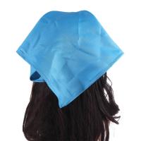 Suministros de cocina, gorro triangular para trabajo de cocina, pegamento de hilo, turbante de trabajo de varios colores, sombrero de camarera de algodón duradero para restaurante - details 13