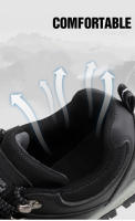 Zapatos de senderismo de marca para hombre, zapatillas de montaña para sendero al aire libre, malla antideslizante, transpirable, escalada en roca, zapatos deportivos atléticos - details 10