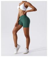 Pantalones cortos de LICRA para Yoga, mallas Push Up de cintura alta para correr, Fitness, gimnasio - details 40