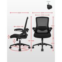 Silla de Oficina Grande y Alta con reposabrazos Plegables - details 2