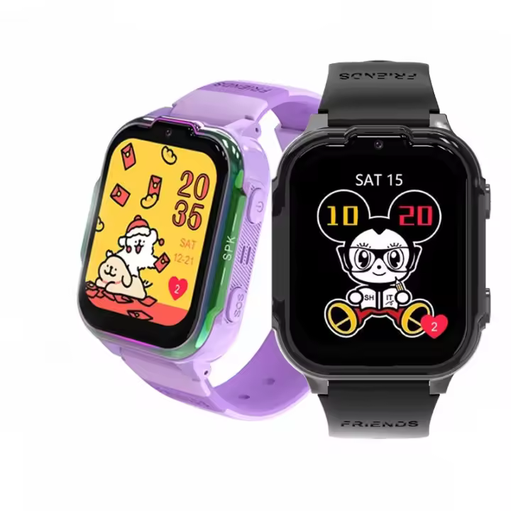Reloj inteligente 4G para niños, dispositivo con GPS, WIFI, videollamada SOS, resistente al agua, cámara, Monitor, rastreador, ubicación, teléfono, 2024 - 1