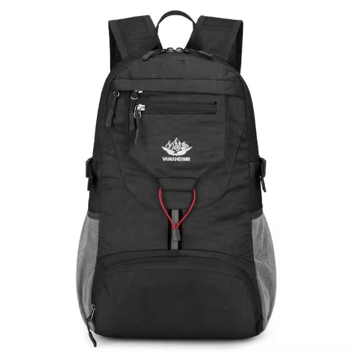 Mochila de Senderismo Plegable y Portátil de Gran Capacidad Multifuncional para Escalada, Ciclismo, Acampada Bolsa de Hombro para Exteriores - 1