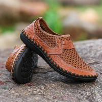 Zapatos casuales de hombre para el verano 2025, malla, exterior, goma, con suela de goma, malla. - details 2