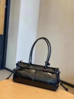 Bolso para las axilas, nuevo bolso de locomotora de piel de vaca de primera capa de gama alta para mujer, bolso bandolera para ir al trabajo, bolso de nicho - details 6