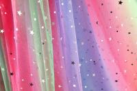 Girl Costume Children Elegant Dress Cape Kids Christmas Halloween Party Supply Girl Tulle Cloak Elsa Rapunzel Cosplay Accessory - details 4