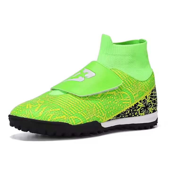 Zapatos infantiles de alta calidad con cordones transpirables y suelas con pinchos, diseñados para jóvenes entusiastas de los deportes cruzados. - 1