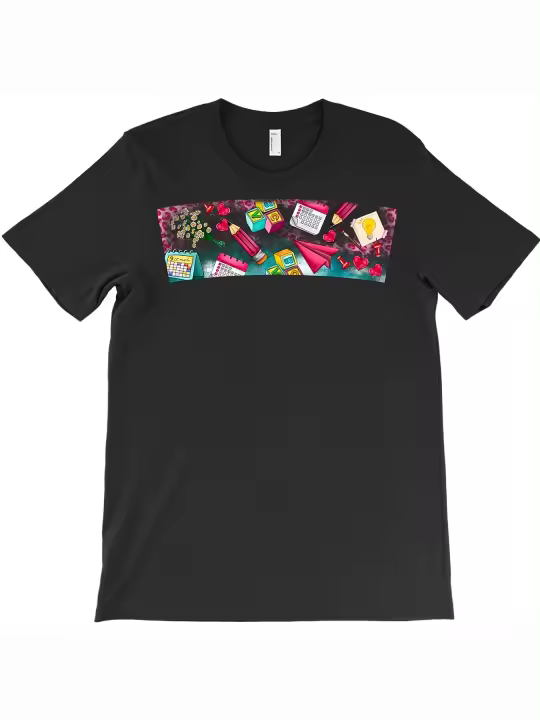 Camiseta de profesorRegalo para papá Manga corta con cuello redondo suave y cómoda - 230 g - 1