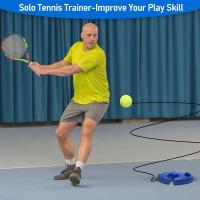 Entrenador de Tenis de Alta Resistencia Base de Práctica con Cuerda Elástica - details 8