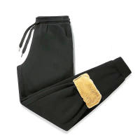 cordero Pantalones holgados de lana gruesa ​ ​   Pantalones deportivos casuales de terciopelo para hombre ​ ​ - details 1
