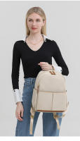 Mochilas de moda para mujer, estilo informal, ligeras, para niña, simplicidad, color sólido, portátil, cabina, bolsa de viaje, impermeable, uso diario al aire libre, bolsos femeninos - details 25