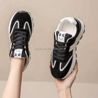 Nuevo estilo 2025, zapatos de cuña ligeros para mujer, deportes antideslizantes, soporte para arco, zapatillas rosas para correr para niñas, marca de regreso a la escuela - details 7