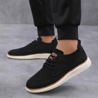 Zapatos casuales para hombre, malla, telas con mosca - details 3