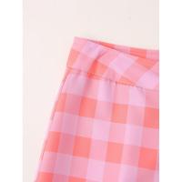 BUNO-2025 invierno nueva moda mujer elegante Casual a cuadros algodón abrigo chaqueta pantalones traje estilo europeo americano. - details 12