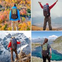 Mochila de montaña impermeable de 50l para hombre y mujer, bolsa de hombro para deportes al aire libre, mochila táctica para corbata - details 7