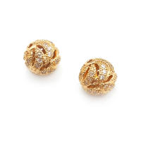 Cuentas de Espaciador de Barril de Brass Dorado de 18K Accesorios de Joyería DIY para Mujeres - details 61