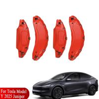 Nuevas cubiertas de pinza de freno para Tesla Model Y Juniper 2025 2026 Accesorios Juego de 4 con calcomanías (no para el modelo Y 2019-2024) - details 1