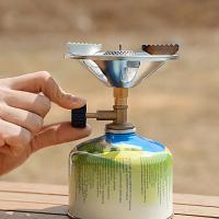 Estufa de Gas para acampar al aire libre, quemador de Gas plegable ultraligero para senderismo, Picnic, suministros para equipos de acampada - details 1