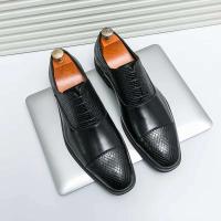 Zapatos formales de hombre informales, vestido cómodo de cuero genuino, producto de tendencia más vendido 2024 - details 0