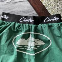 Pantalones cortos deportivos de secado rápido con logo de la tendencia de moda superior de 2025, pantalones casuales de playa de cinco piezas para parejas de verano - details 2