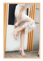 Nuevas Sandalias de Cristal para Mujer Alpargatas de Tacón Alto, Impermeables, Diseño de Pies Cansados - details 24