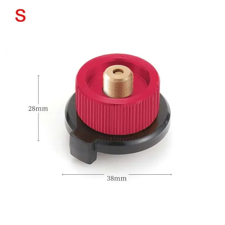 Adaptador portátil para exteriores, conector de estufa, soporte de tanque de combustible ultraligero, trípode plegable para cilindro de gas, suministros de camping - 1