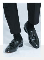 Zapatos casuales de negocios de moda británica, zapatos de hombre versátiles, zapatos de cuero de moda. - details 6