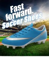 Zapatos de Fútbol Ligeros y Antideslizantes Puntas Largas para Entrenamiento al Aire Libre Unisex - details 1