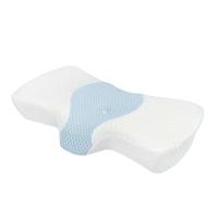 Cuello y hombros se encuentran con contorno ergonómico Espuma viscoelástica Cinturón para dormir Funda de almohada lavable - details 0