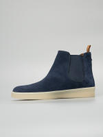 Botas Chelsea casuales de cuero premium británico, piel de alta calidad, color sólido. - details 10